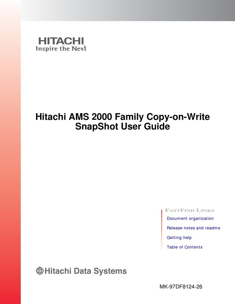 Hitachi AMS 2100 User manual