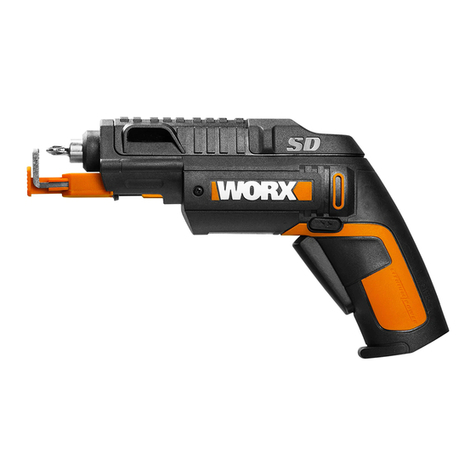 Worx WX255.1 Slide Driver Original instructions