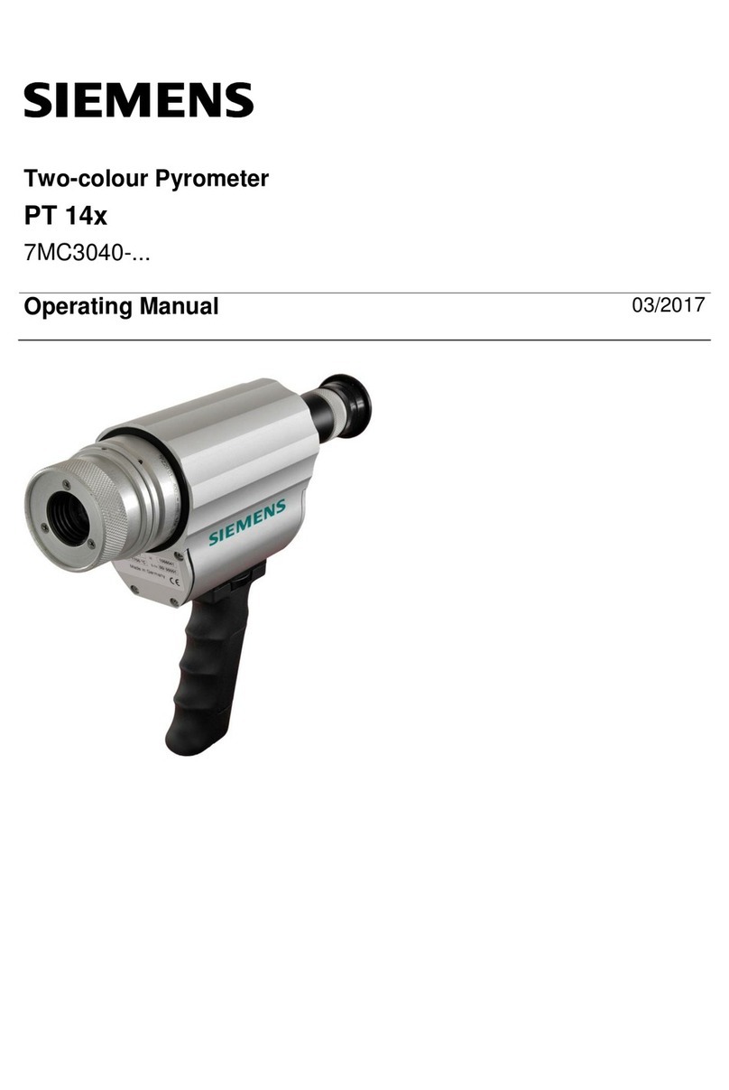 Siemens Ardoptix PT 140 AF4 operating manual