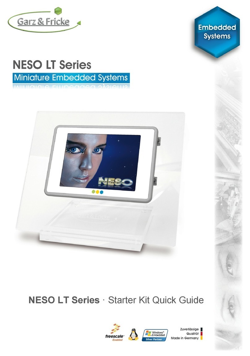 GARZ&FRICKE Neso LT series quick guide