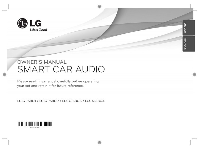LG LCS726BO1 owner's manual