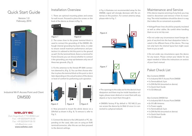 Welotec DM500 quick start guide