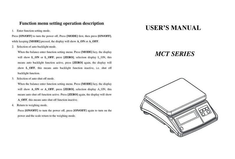Tree MCT-1500 user manual