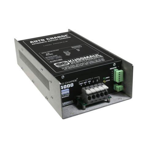 KUSSMAUL AUTO CHARGE 4000 instruction manual