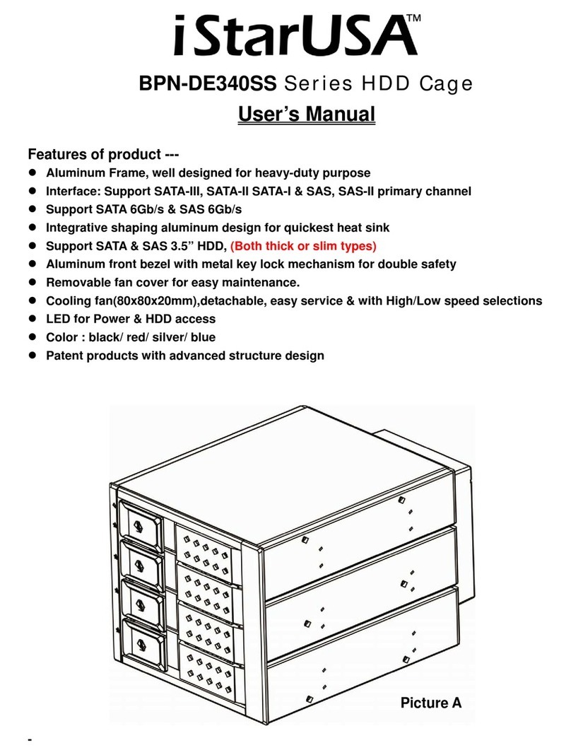 iStarUSA BPN-DE340SS Series user manual