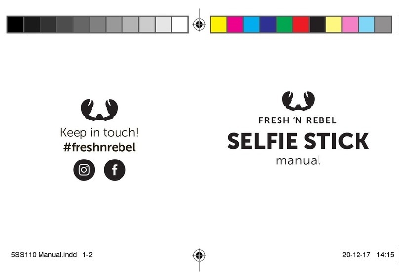 Fresh 'N Rebel Selfie Stick user manual