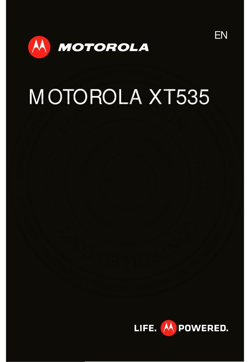 Motorola XT535 User manual