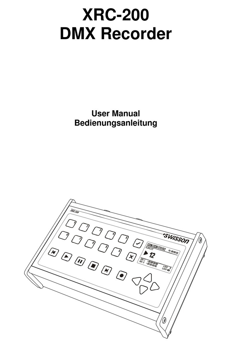 Swisson XRC-200 user manual