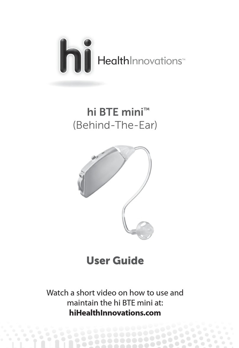 hi Health Innavations hi BTE mini user guide