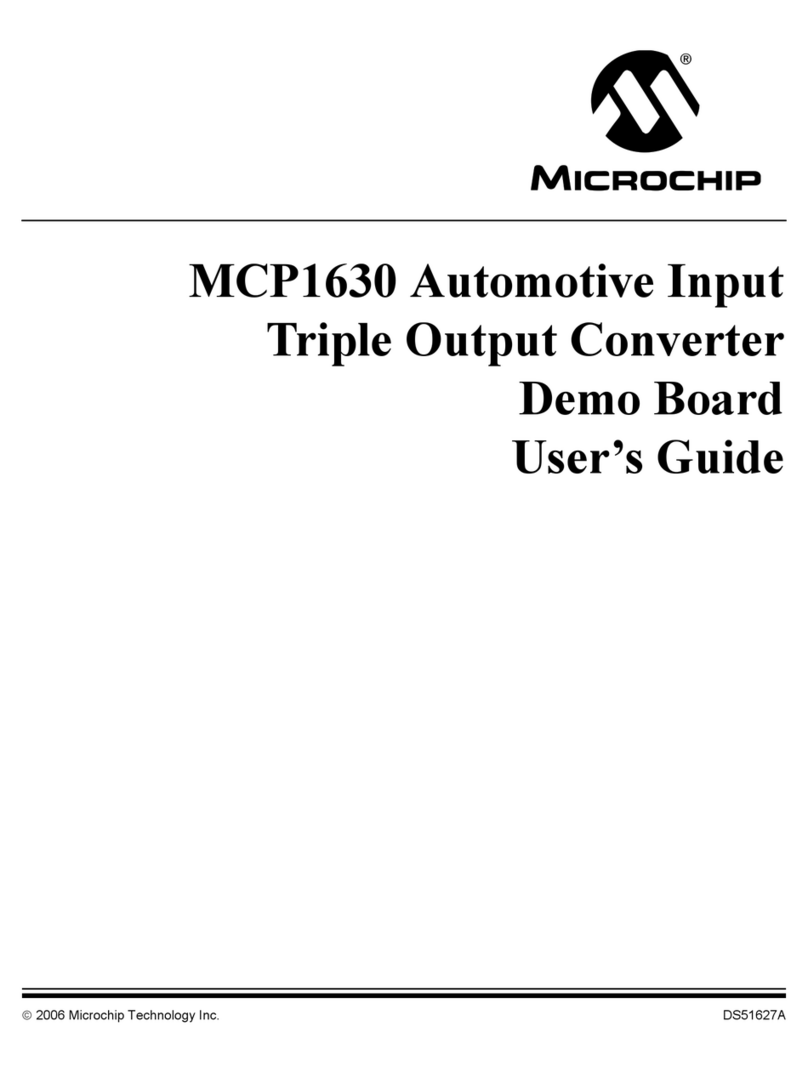 Microchip Technology MCP1630 NiMH User manual