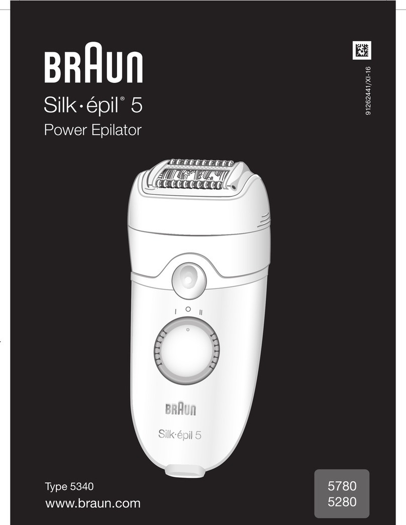 Braun silk-epil 5 User manual