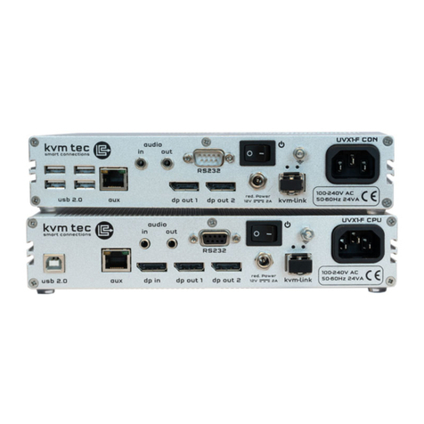 KVM-TEC Ultraline UVX1 instruction manual
