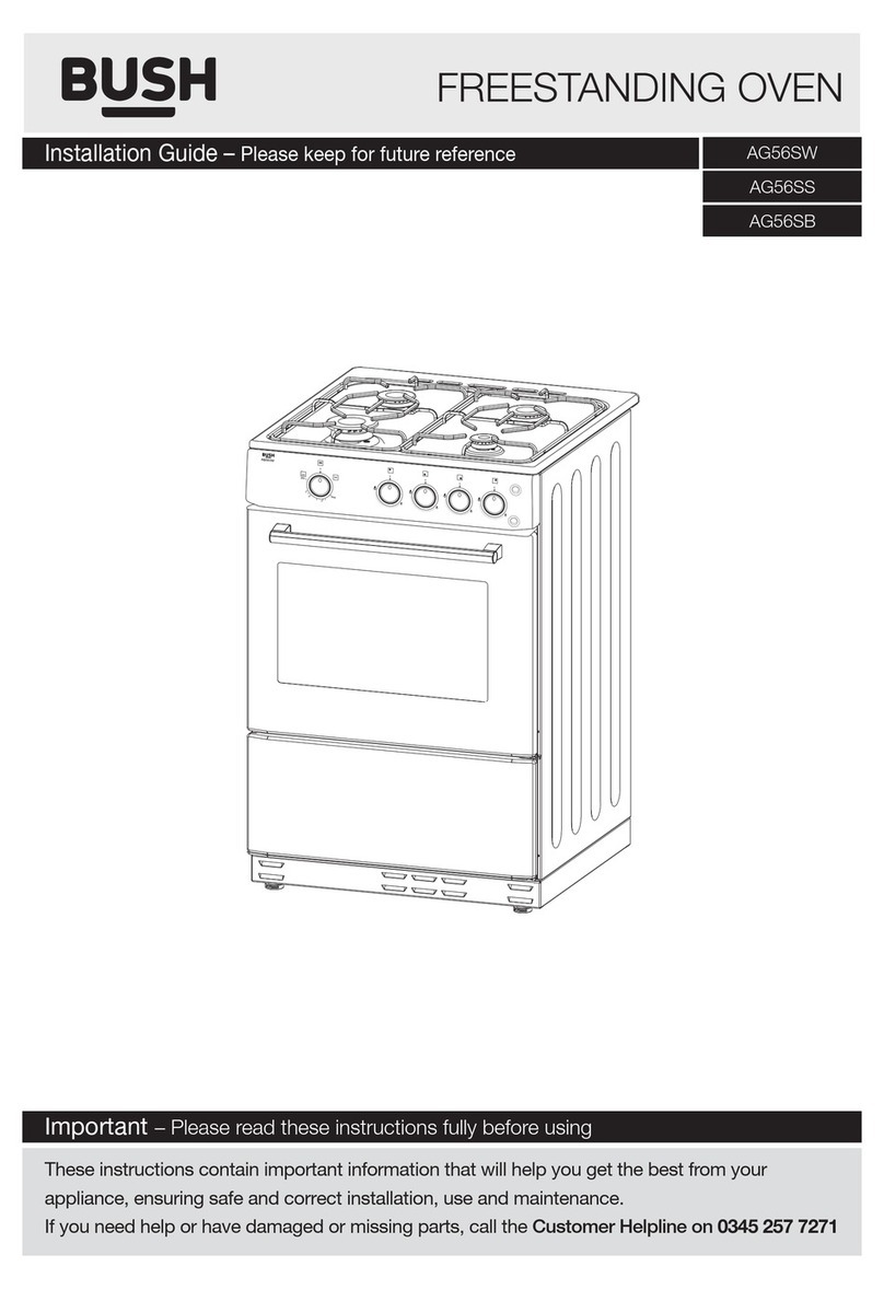 Bush AG56SS User manual