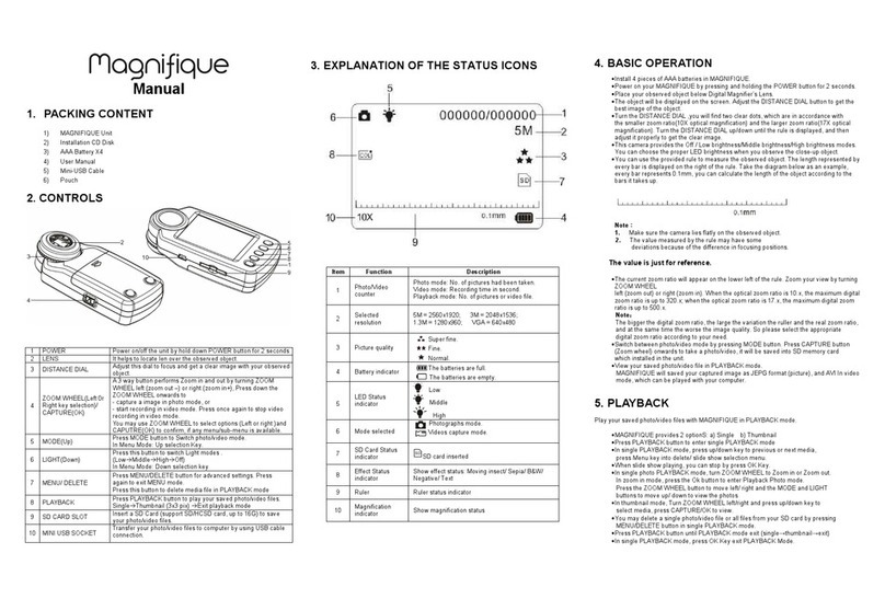 Easypix MAGNIFIQUE manual