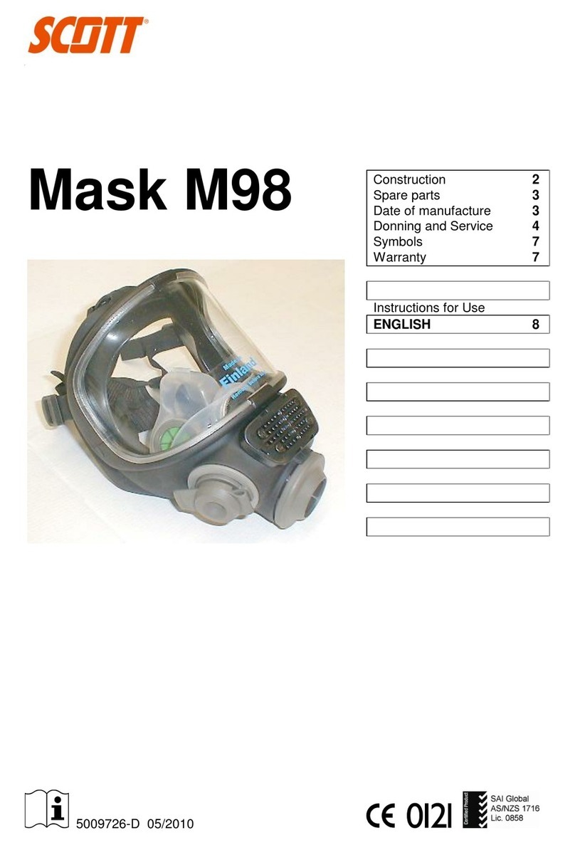 Scott M98 Small User manual