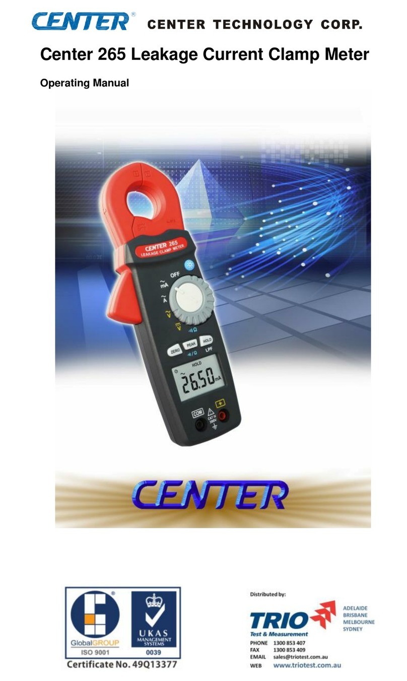 Center 265 User manual