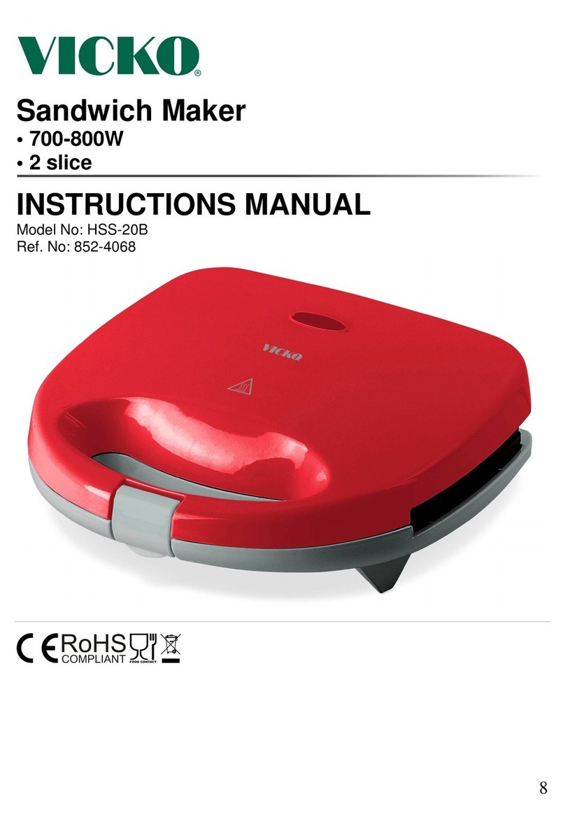 Vicko HSS-20B instruction manual
