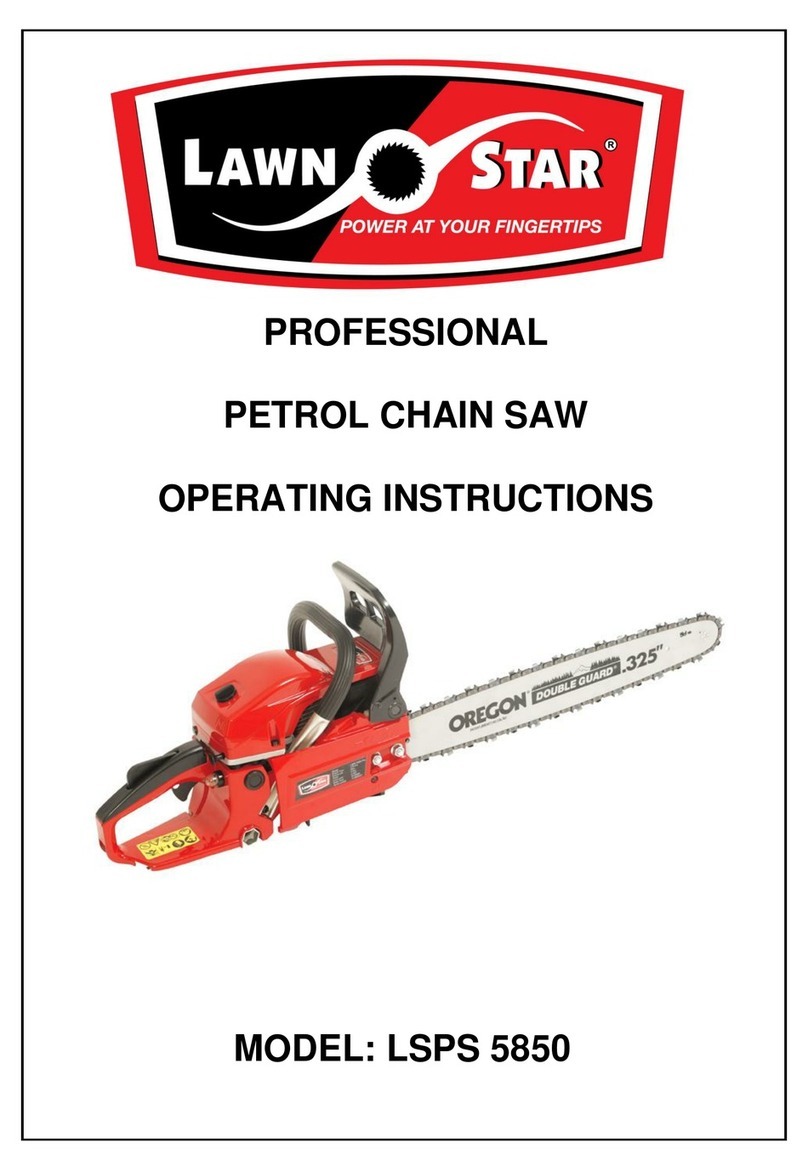 LAWN STAR LSPS 5850 operating instructions