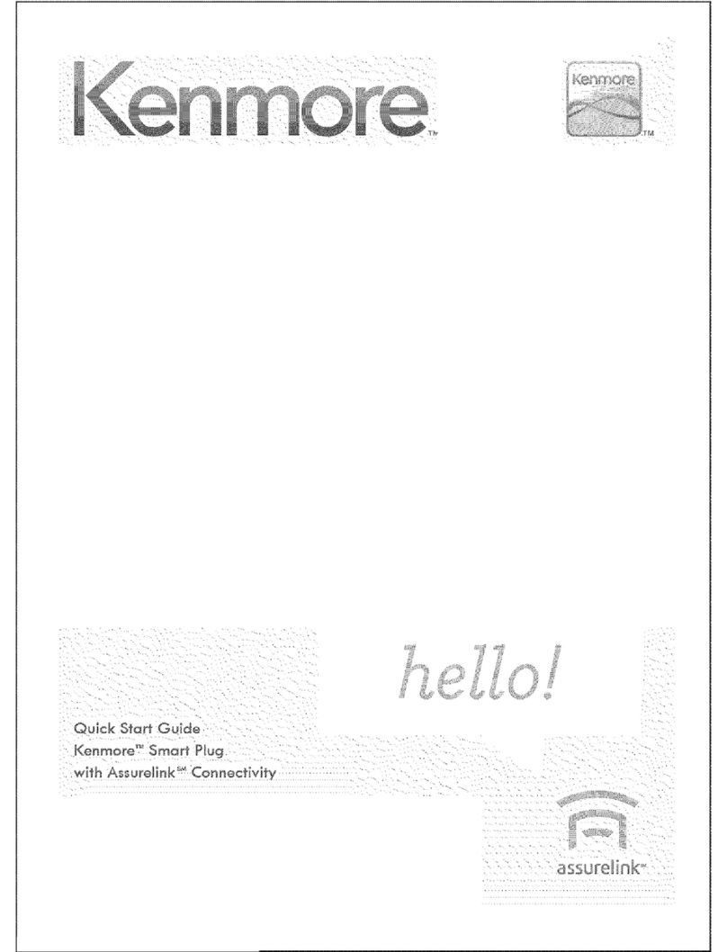 Kenmore Smarf Plug quick start guide