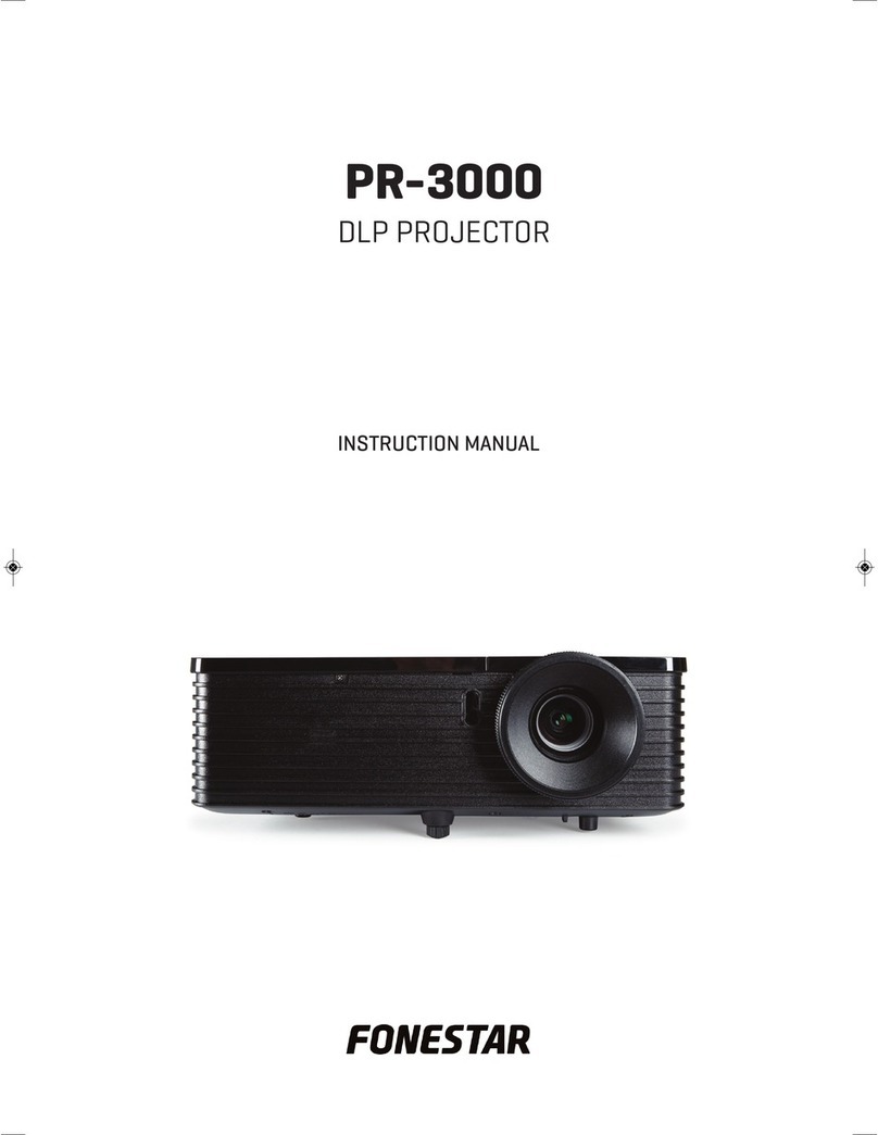 FONESTAR PR-3000 User manual