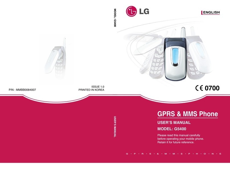 LG G5400 User manual