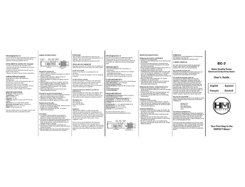 HM Digital EC-3 user guide