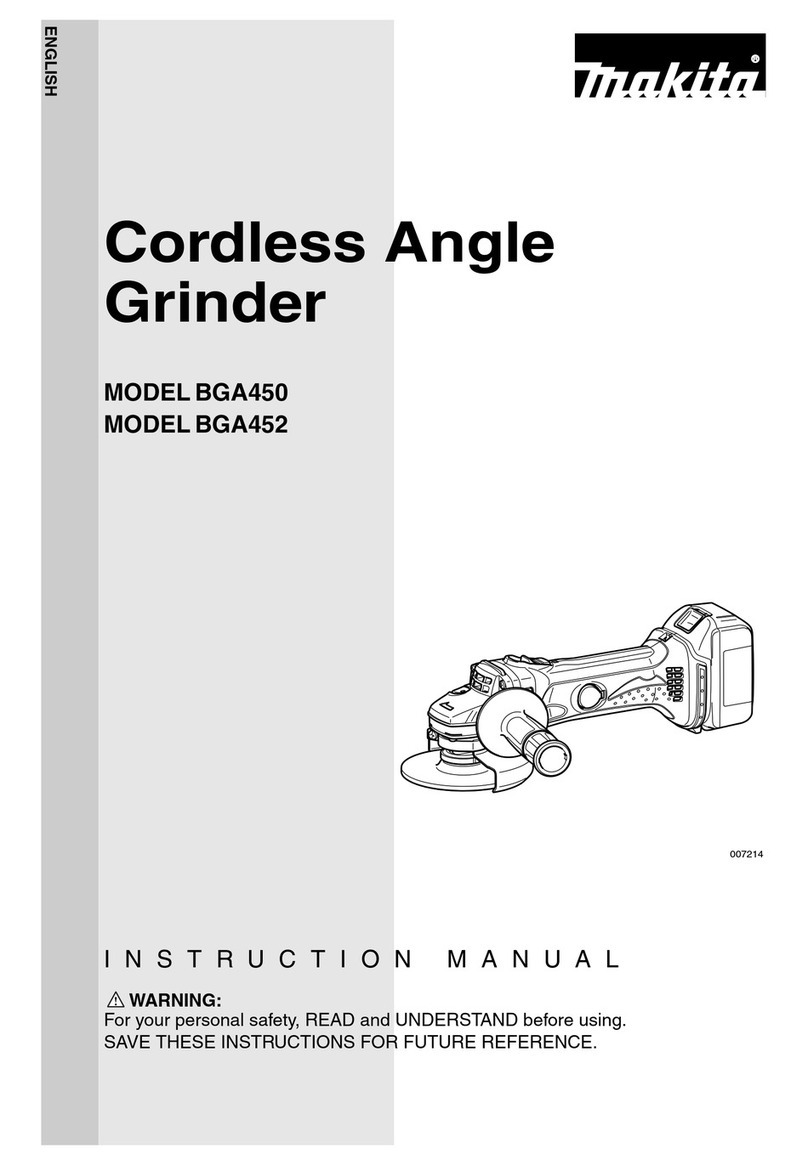 Makita BGA450 instruction manual