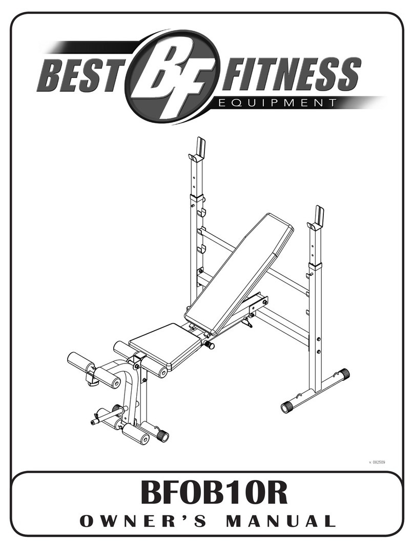 Best Fitness BFOB10R owner's manual