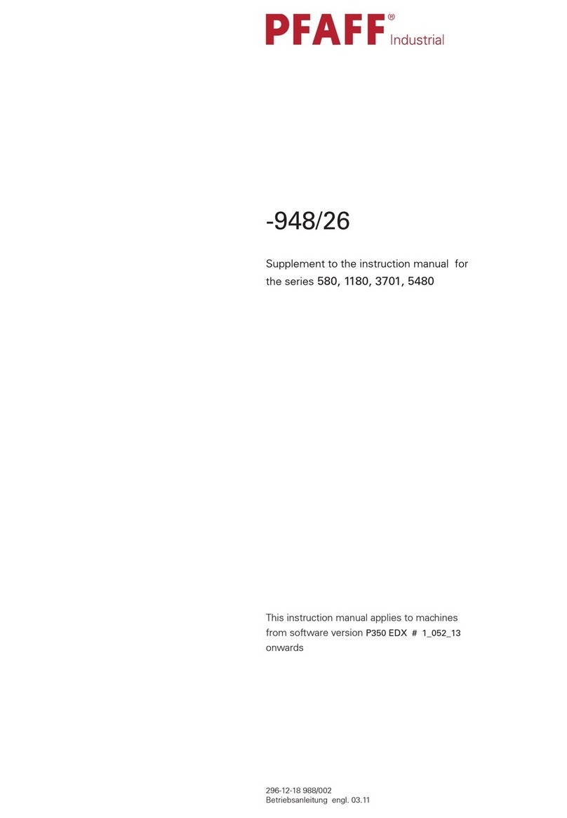 Pfaff Series 580 Owner's manual Pfaff Series 580 Owner's manual