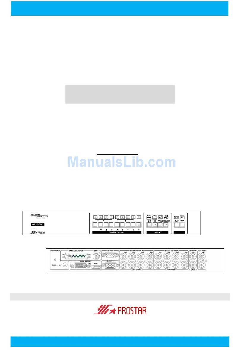 Pro-Star PS-90XD user manual Pro-Star PS-90XD user manual