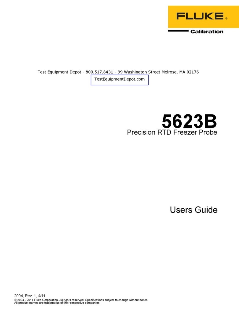 Fluke 5623B user guide