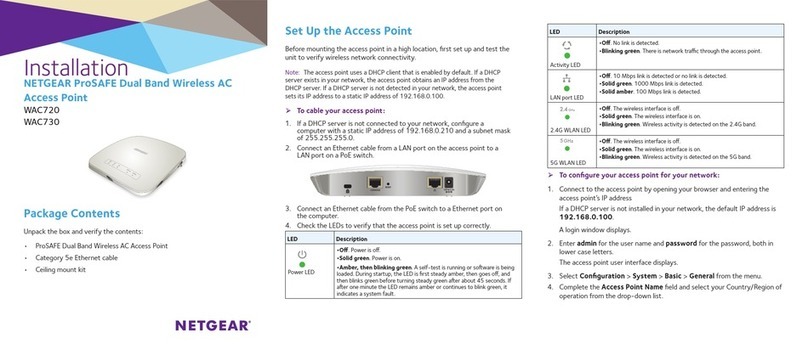 NETGEAR WAC720 User manual