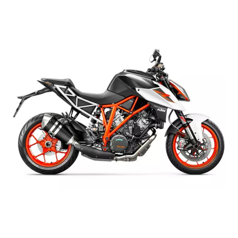 KTM 1290 Super Duke R 2017 User manual
