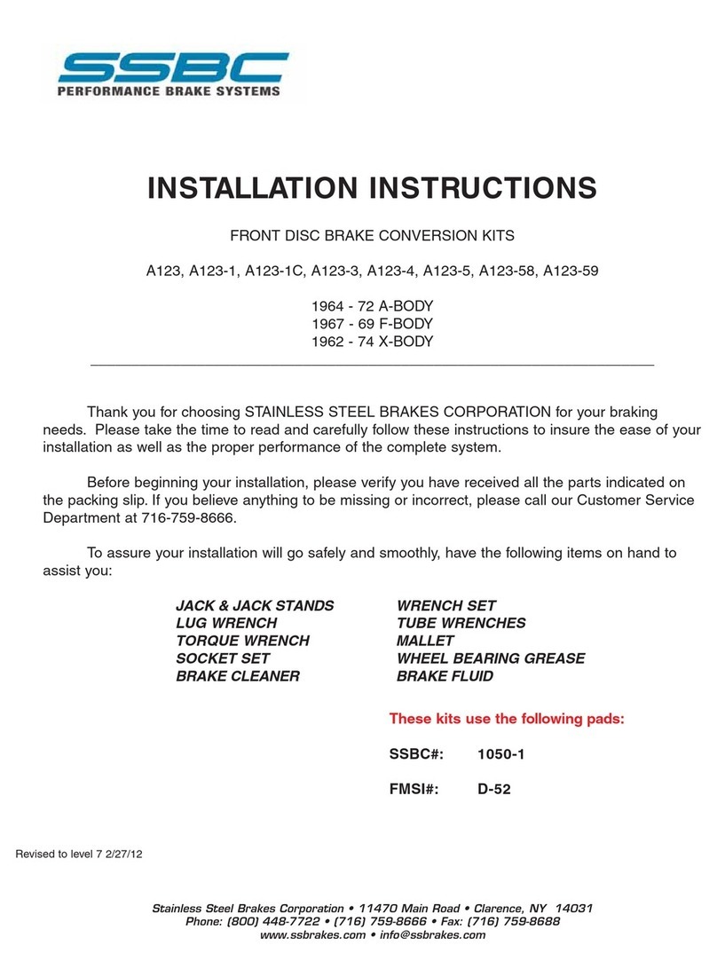 SSBC A123 Service manual