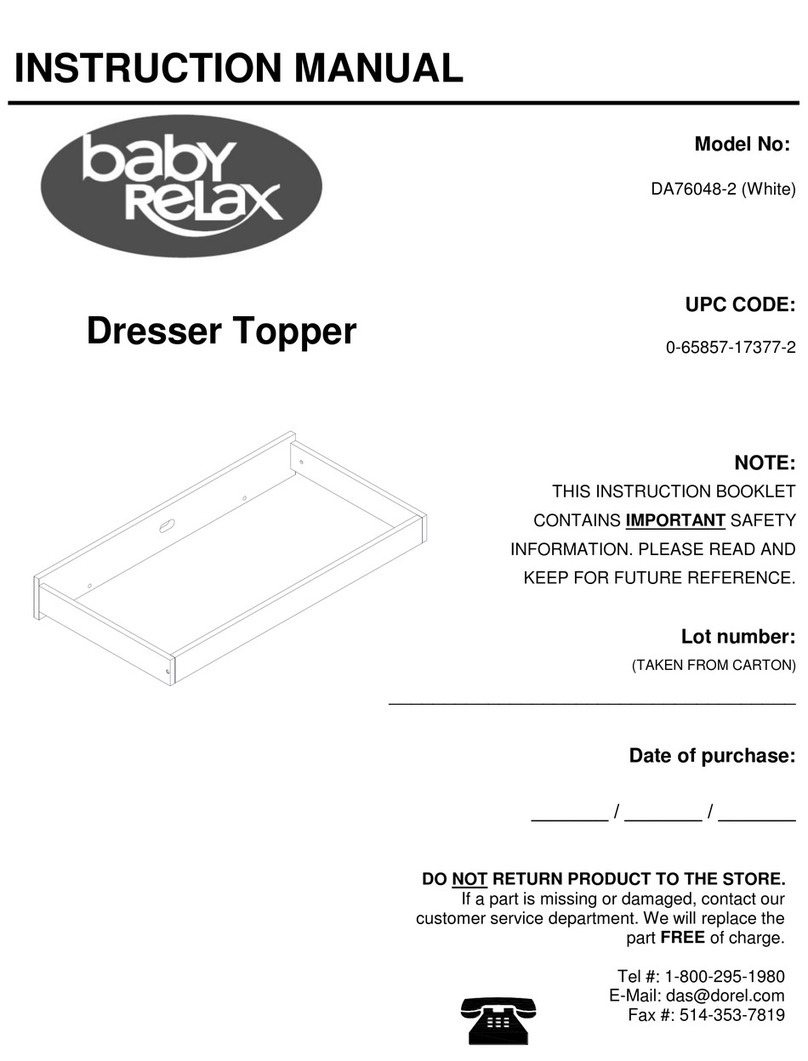 Baby Relax DA76048-2 User manual