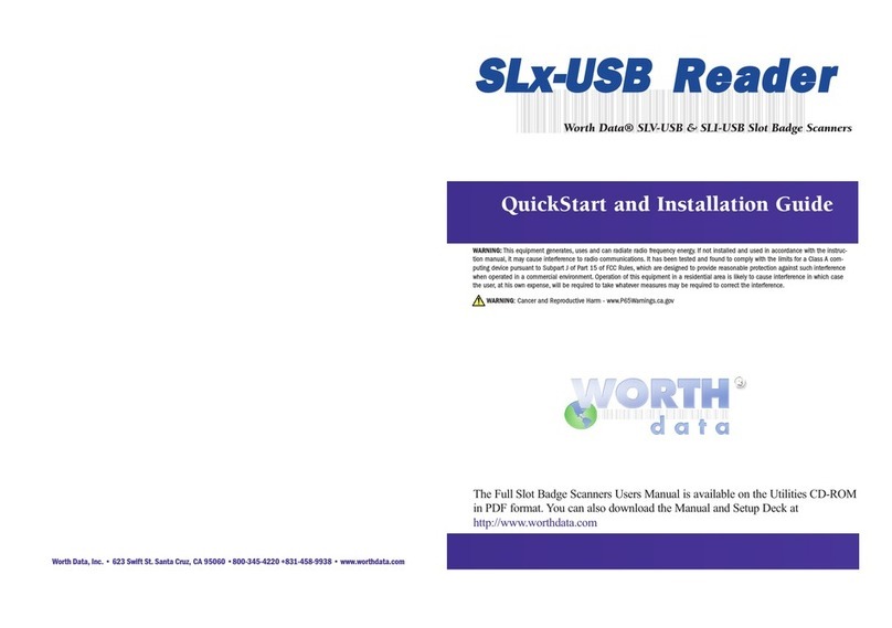 Worth Data SLV-USB User manual
