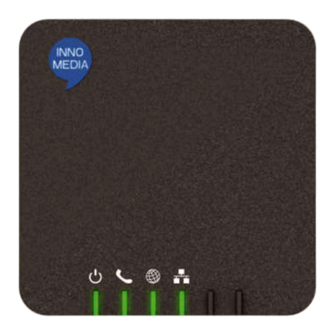 InnoMedia MTA 8328-1N Quick install guide