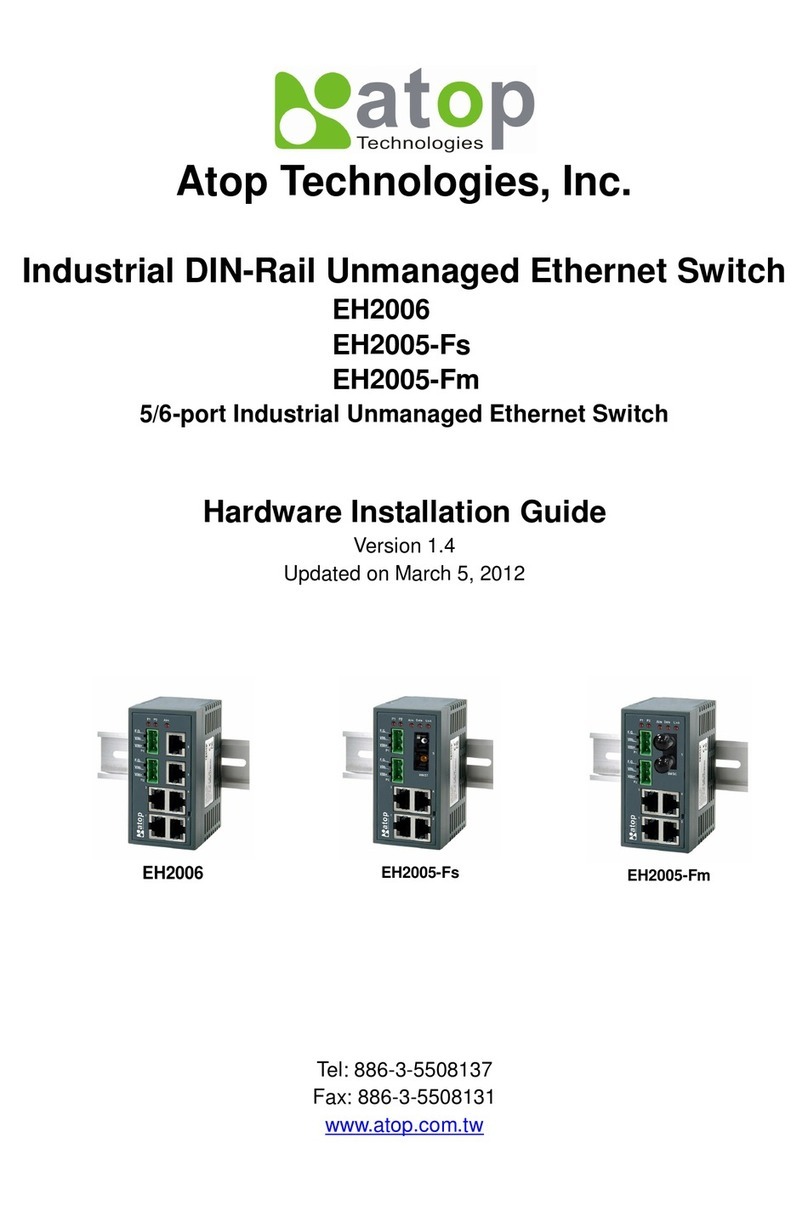 Atop EH2006 Hardware installation guide