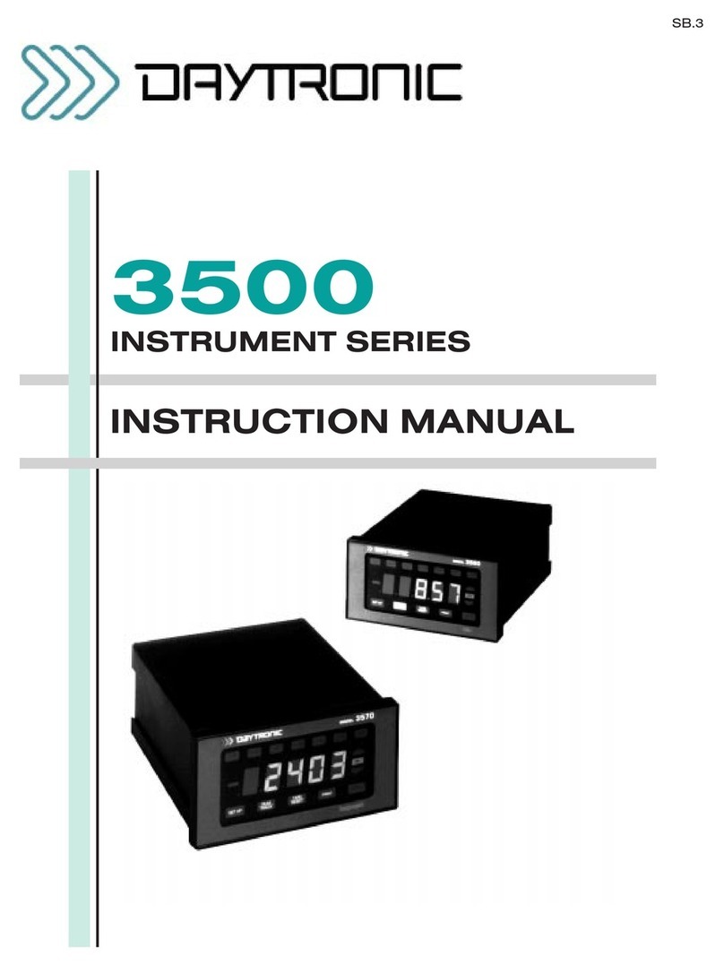 DayTronic 3500 Series User manual