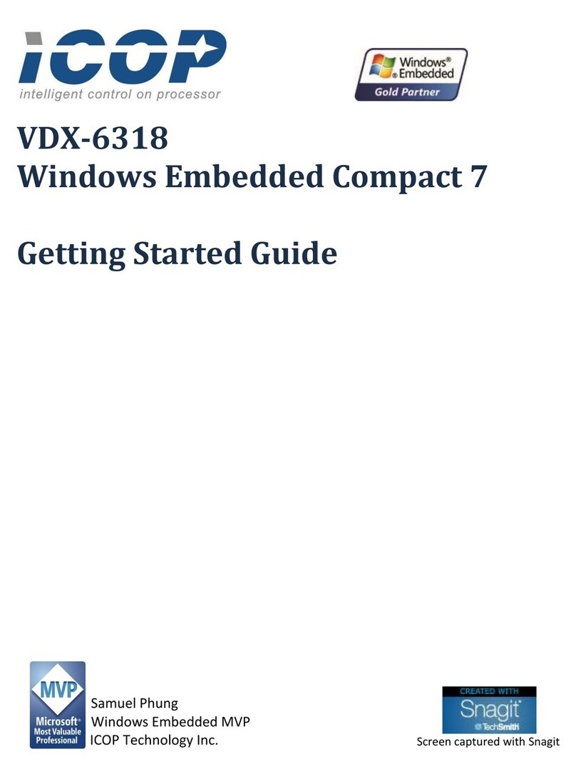 Icop VDX-6318 User manual