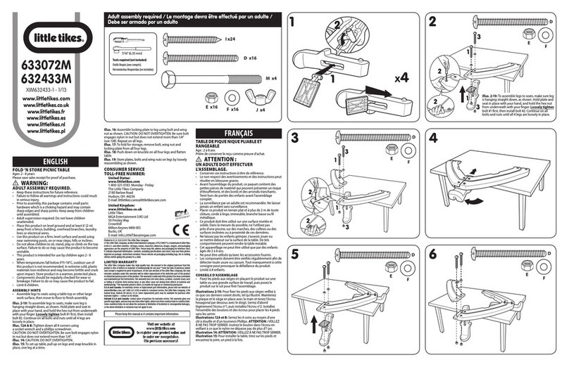 Little Tikes 633072M Assembly manual