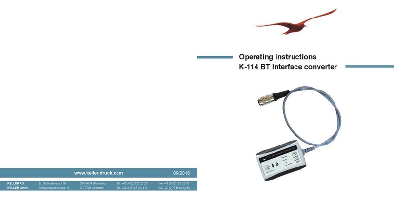 Keller K-114 BT operating instructions