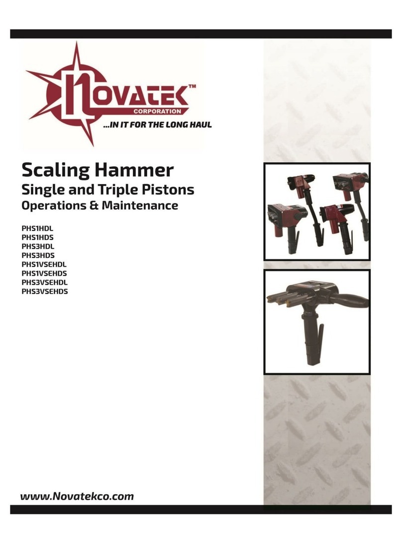 Novatek PHS1HDL Operation and maintenance manual