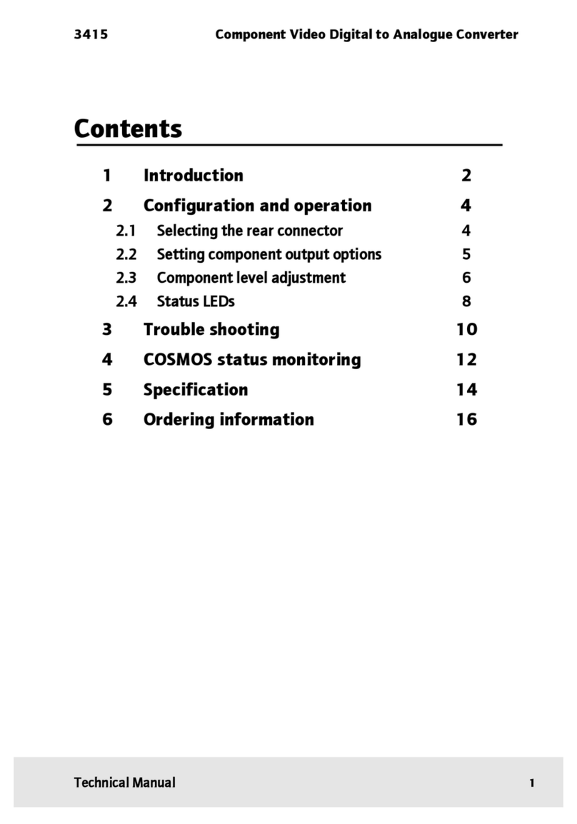 pro bel 3415 Technical instructions