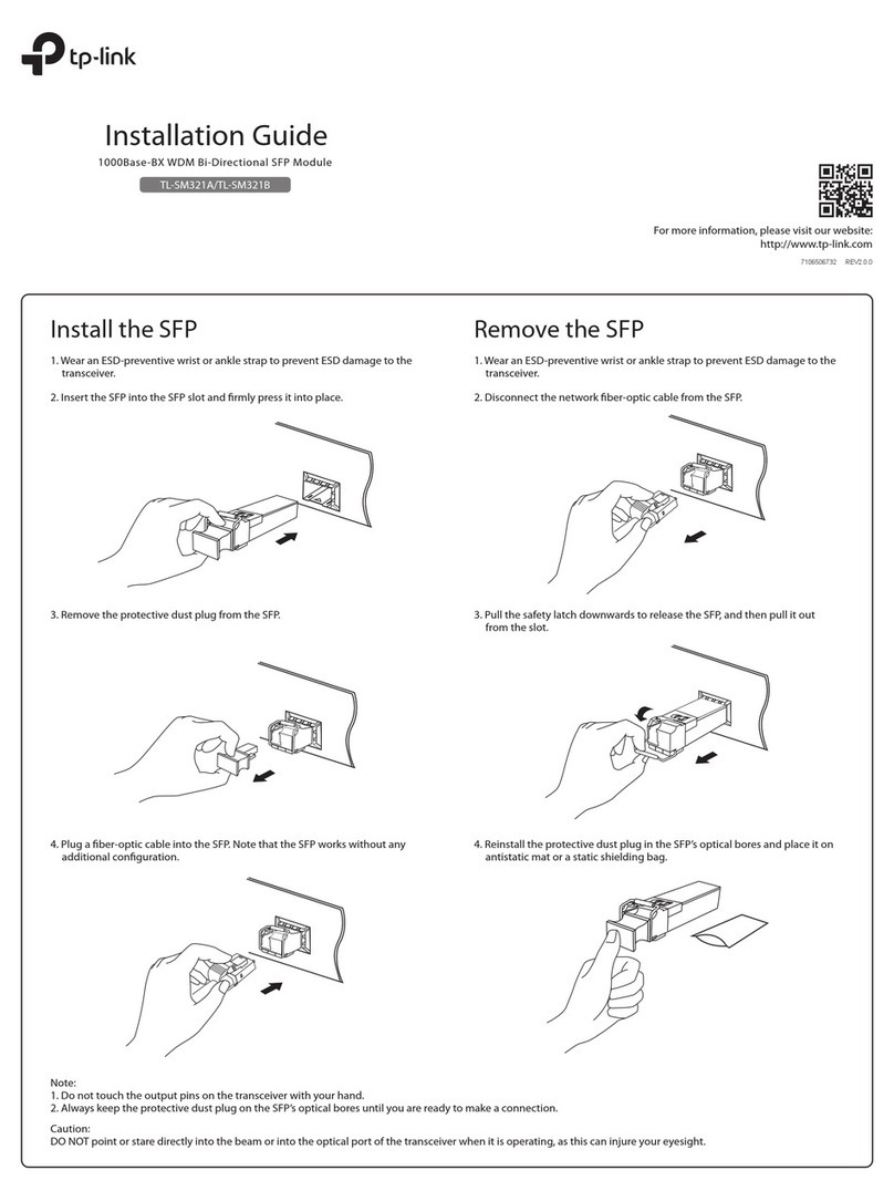 TP-Link TL-SM321A User manual TP-Link TL-SM321A User manual