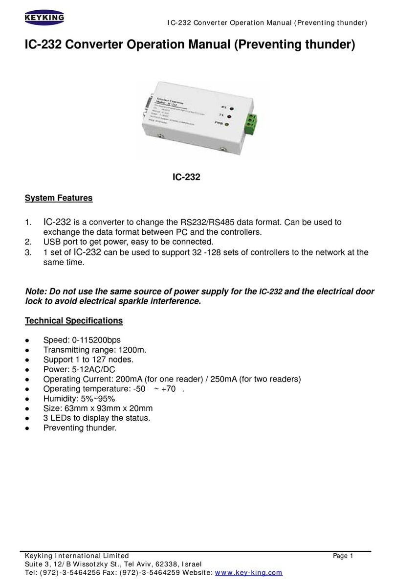 KEYKING IC-232 Operation manual