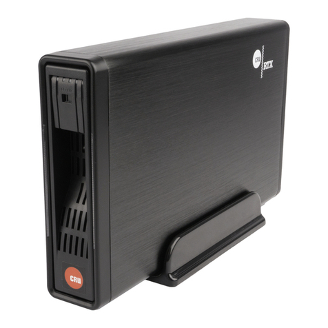 CRU Dataport RTX 100-3Q quick start guide