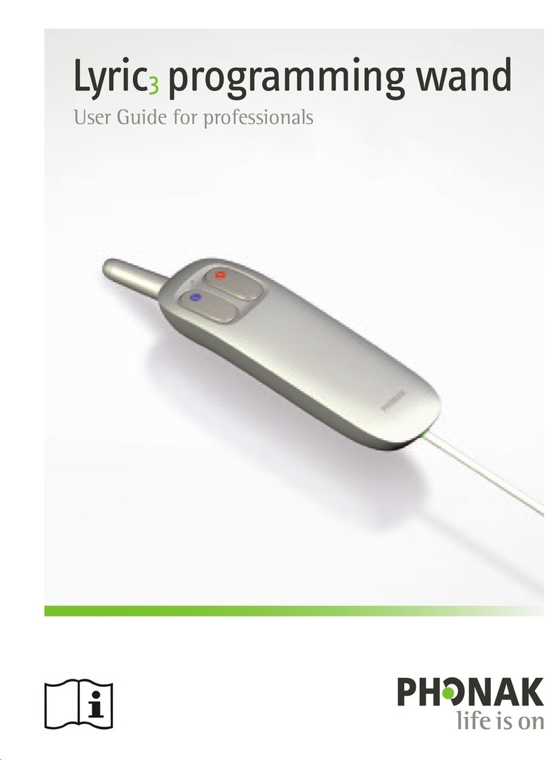 Phonak Lyric 3 User manual Phonak Lyric 3 User manual