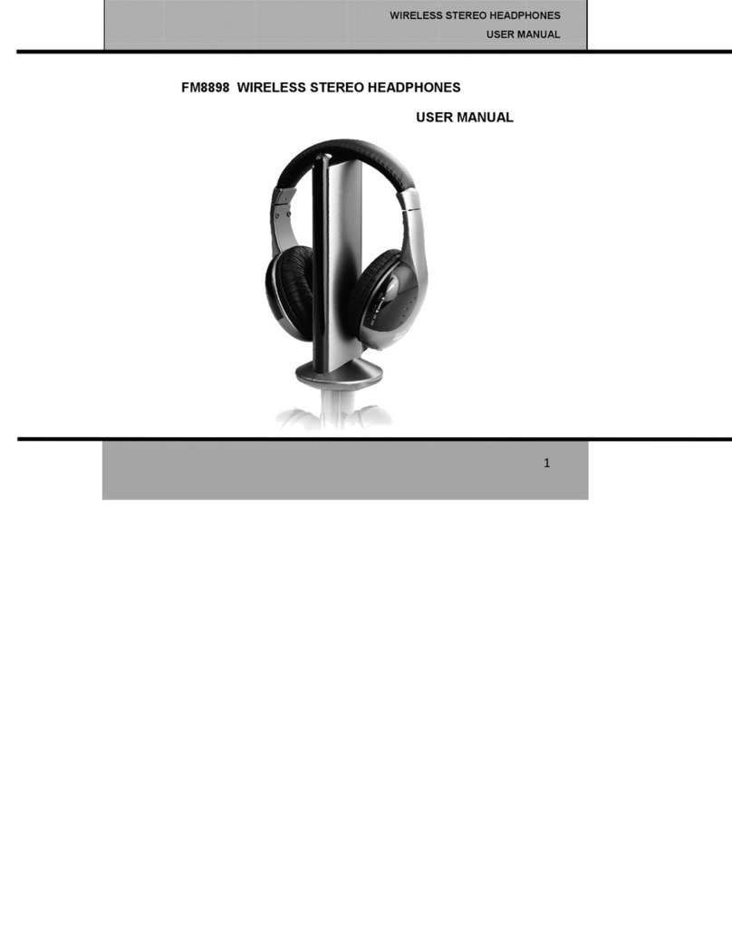 SHENZHEN YUXINXIN ELECTRONICS CO. FM8898 user manual