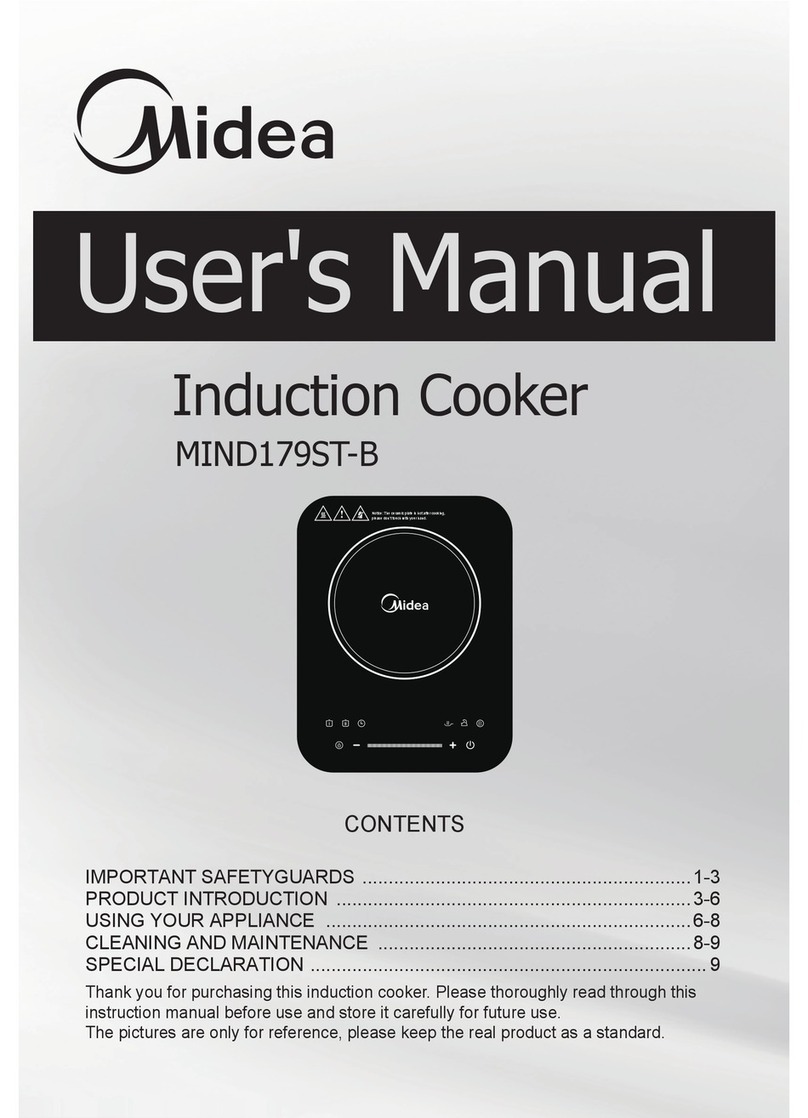 Midea MIND179ST-B User manual